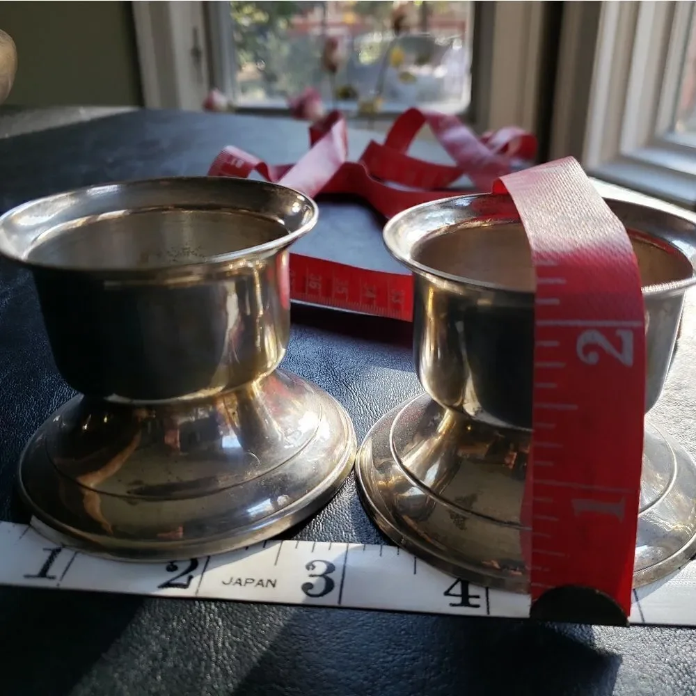 International Silver Co. Candle Holders
